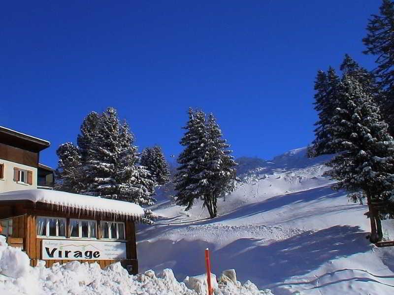 Auberge Restaurant Du Virage Chamrousse Exteriör bild